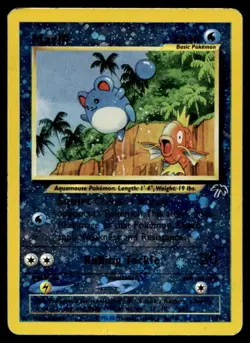 2001 Pokemon Other Southern Islands Marill Reverse Holo #11 A1 Wear - Image 1
