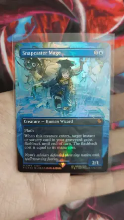 Snapcaster Mage 0469 (Borderless Chocobo Track Foil) Commander Final Fantasy - Image 1