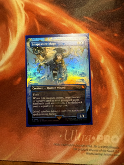 Snapcaster Mage (Borderless) (Chocobo Track Foil) Commander: Final Fantasy Foil - Image 1