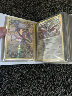 Mini Pokemon Binder Full Of Cards From 2016 And One Or 2 From 1996 - Image 1