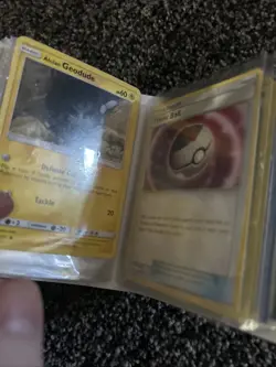 Mini Pokemon Binder Full Of Cards From 2016 And One Or 2 From 1996 - Image 4