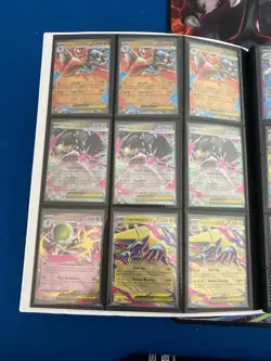 Binder of 88x English Holo's, V, ex, Shiny, Full Art, GG, Gold Pokemon Cards NM/ - Image 2