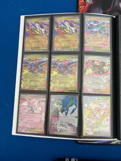 Binder of 88x English Holo's, V, ex, Shiny, Full Art, GG, Gold Pokemon Cards NM/ - Image 4