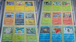 Lot of 288x holo, reverse, common Pokemon cards in full binder. All different! - Image 3