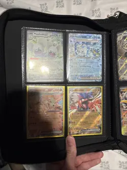 Binder Full Of Pokemon Cards (Ex’s, V’s, Etc;) DOES COME WITH BINDER - Image 3