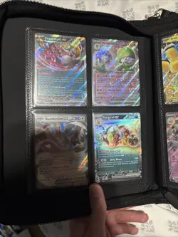Binder Full Of Pokemon Cards (Ex’s, V’s, Etc;) DOES COME WITH BINDER - Image 5