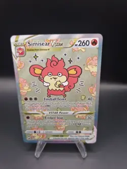 Pokemon TCG Simisear Vstar GG37/GG70 Crown Zenith - English (NM) - Image 1