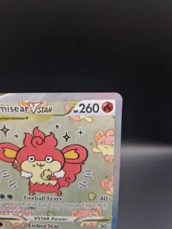 Pokemon TCG Simisear Vstar GG37/GG70 Crown Zenith - English (NM) - Image 3