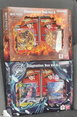 One Piece Illustration Box Vol 5 & 6 - Sealed NEW Lot Of 2. - Image 1