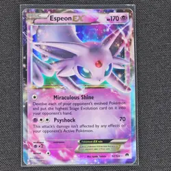 Espeon EX - 52/122 - XY Breakpoint - Ultra Rare - Pokemon Card - MP - Image 1