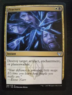 Fracture NM Strixhaven: School of Mages MTG FREE SHIPPING - Image 1