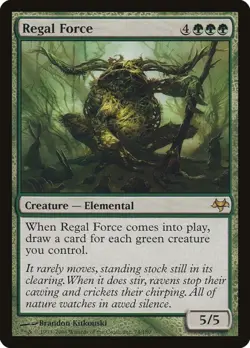 MtG Regal Force 74/180 Eventide Regular Rare - Image 1