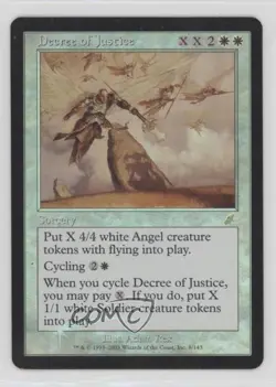 Decree of Justice Foil Magic: Scourge #8 2003 - Image 1