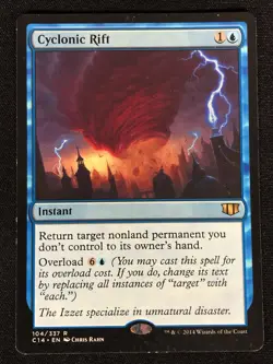 MTG Cyclonic Rift 104/337 Common (LP) - Image 1