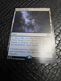 Polluted Delta Modern Horizons 3 Regular Magic The Gathering - Image 1