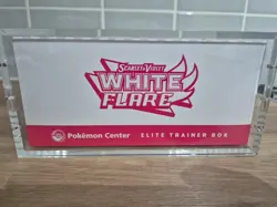 Pokemon TCG Elite Trainer Box ETB White Flare Scarlet and Violet Sealed Cased - Image 2