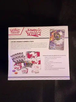 Pokemon TCG: Scarlet & Violet - WHITE FLARE Elite Trainer Box FACTORY SEALED ETB - Image 2