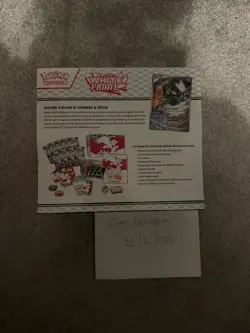 Pokemon TCG Scarlet Violet White Flare Elite Trainer Box ETB Reshiram New Sealed - Image 2