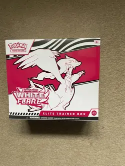 Pokemon TCG Scarlet Violet White Flare Elite Trainer Box ETB Reshiram New Sealed - Image 1