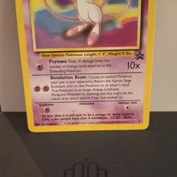 Pokemon Card - Mew #8 WoTC Black Star Promo 8 great shape ships out fast - Image 3