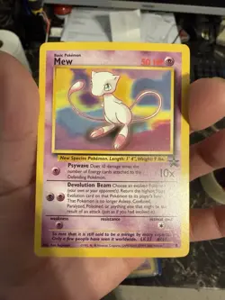 MEW WOTC BLACK STAR PROMO #8 - POKEMON TCG - Image 1