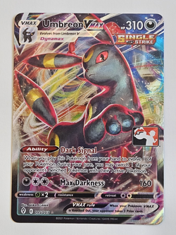 Pokemon TCG Play! Pokemon Prize Pack Series two Umbreon Vmax Stamp - Image 1