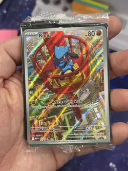 Pokemon TCG Riolu Illustration Black Star Promo 010 Sealed MINT Sealed - Image 1