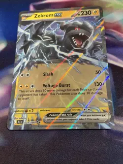 Pokemon TCG Zekrom ex 034/086 Holo Double Rare Black Bolt NM/M - Image 2