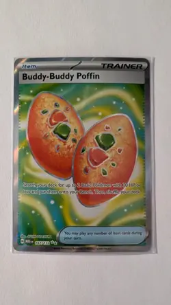 Buddy-Buddy Poffin Ultra Rare 167/132 Mega Evolutions Pokemon TCG NM - Image 1