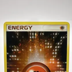 Pokemon Fighting Energy 106/106 Holo Swirl EX Emerald Moderate Play - Image 2