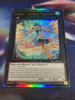 Yu-Gi-Oh! TCG Lyrilusc - Assembled Nightingale RA04-EN069 Ultimate Rare NM/M - Image 2