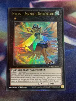 Yu-Gi-Oh! TCG Lyrilusc - Assembled Nightingale RA04-EN069 Ultimate Rare NM/M - Image 3