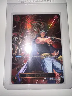 Benn Beckman OP09-009 SP OP13 - One Piece TCG English GRADEABLE MINTY! - Image 1