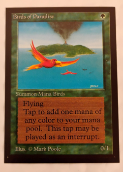Birds Of Paradise Collector's Edition 1993 MTG Magic The Gathering Near Mint NM - Image 1