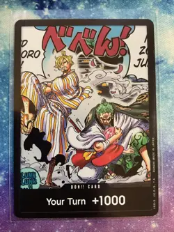 Zorojuro & Sangoro DON OP06 DON Parallel Wings of Captain One Piece Card Japanes - Image 1