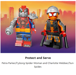 LEGO Spider Man Across The Multiverse Series 71050 Minifigures - Image 5