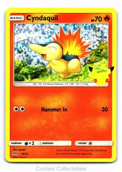 Cyndaquil 10/25 - McDonalds 25th Anniversary - Holo Pokemon Card - Near Mint - Image 1