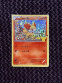 Fennekin Holo NM 14/25 McDonald's 25th Anniversary Promos Pokemon Card - Image 1