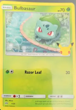Pokemon 25th Anniversary McDonalds 2021 NON-HOLO Promo Cards (Select your Card) - Image 2