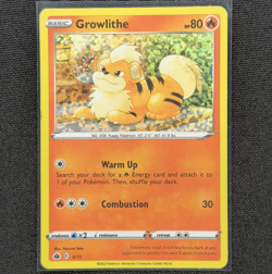 Growlithe - 4/15 - Confetti Holo - McDonald's Promos 2022 - Pokemon Card - LP - Image 1
