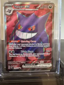 Pokemon Gengar EX Full Art Cgc Gem Mint 10 Card Temporal Forces 193/162 - Image 2