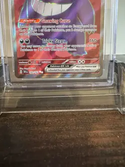 Pokemon Gengar EX Full Art Cgc Gem Mint 10 Card Temporal Forces 193/162 - Image 3
