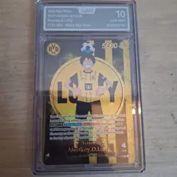 MONKEY D. LUFFY BVB X ONE PIECE ONE PIECE PROMO 2025 003 - AOG 10-no PSA - Image 3