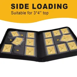 288/576 Toploader Binder 9 Pocket Zippered Card Album for Pokemon MTG Cards - Image 3