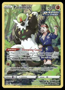 Pokemon Cards Passimian TG08/TG30 Silver Tempest Trainer Gallery Holo NM - Image 1