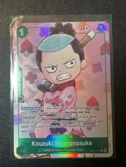 Kouzuki Momonosuke OP01-041 English Alt Art One Piece Card Game PRB-01 The Best - Image 1