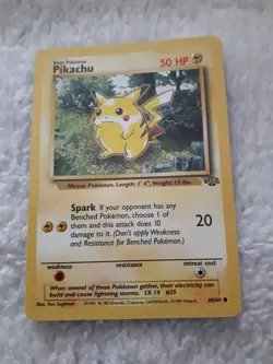 Pokemon jungle trading card game Pikachu 60/64 (TGC) - Image 1