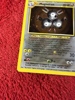 Magneton 10/64 Neo Revelation Holo Wotc Pokemon Card Played - Image 4