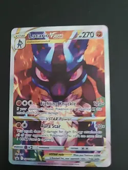 Lucario VSTAR - SWSH291 - Pokemon Sword & Shield Promo Ultra Rare Card NM - Image 1