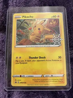 Pikachu - (Holiday Calendar) SWSH153 SWSH: Sword & Shield Promo Cards Holo - Image 1